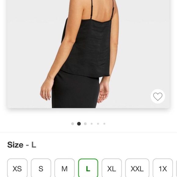 COPY - Women’s Cami Size Large - Picture 4 of 4